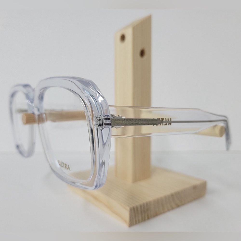 Goliath Ultra II Eyeglasses Crystal Clear Size 62m Authentic New
